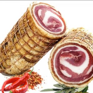 Pancetta di suino dolce
