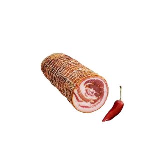 Pancetta di suino piccante